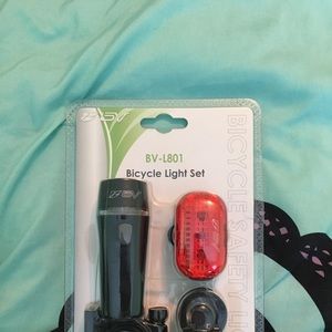 Bicycle safety light set, bike